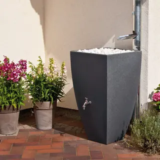 Regentonne eckig MODENA 200 Liter anthrazit von Prosperplast