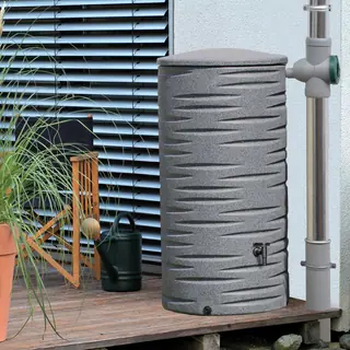 Regentonne granitgrau SAVONA 290 Liter von Prosperplast