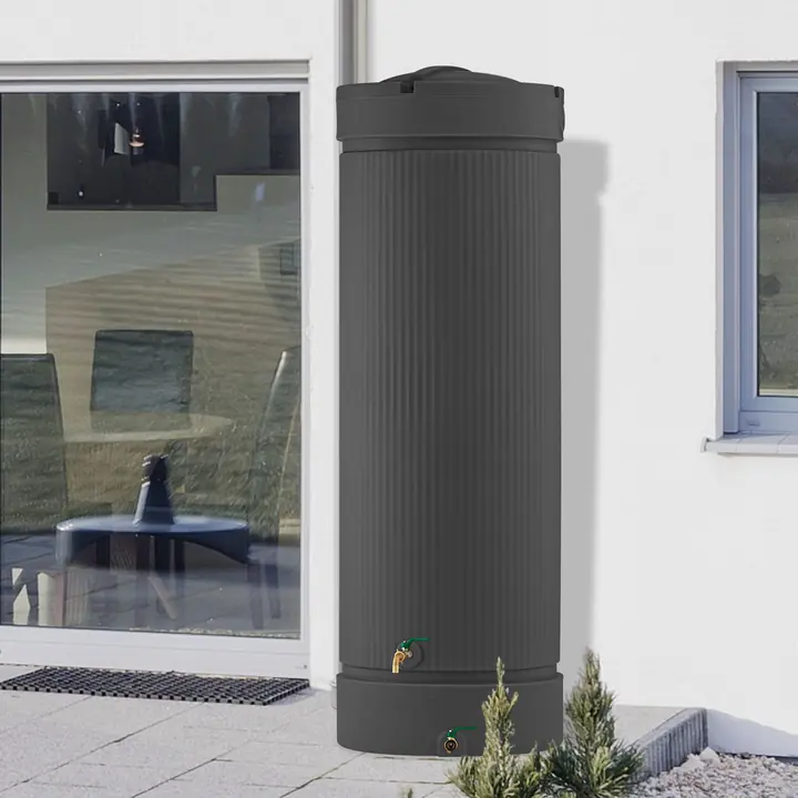 Regentonne Regensäule ATHEN anthrazit 1000 liter von Speidel