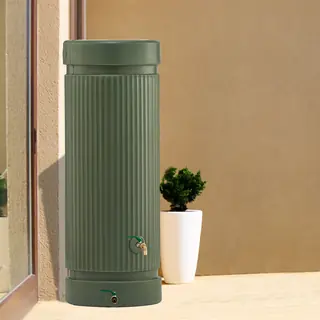 Regentonne Regensäule ATHEN grün 300 liter von Speidel